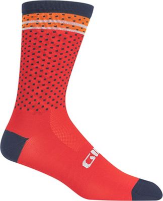 Chaussettes hautes Giro Comp Racer - Red Orange Toner