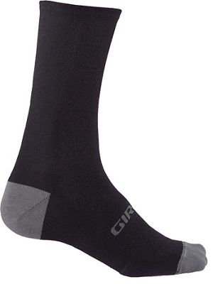 Chaussettes Giro HRc+ Laine mérinos - Noir/Charcoal