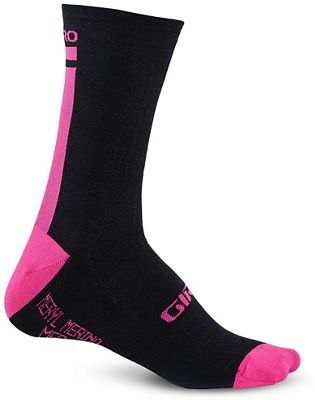 Chaussettes Giro HRc+ Laine mérinos - Rose brillant