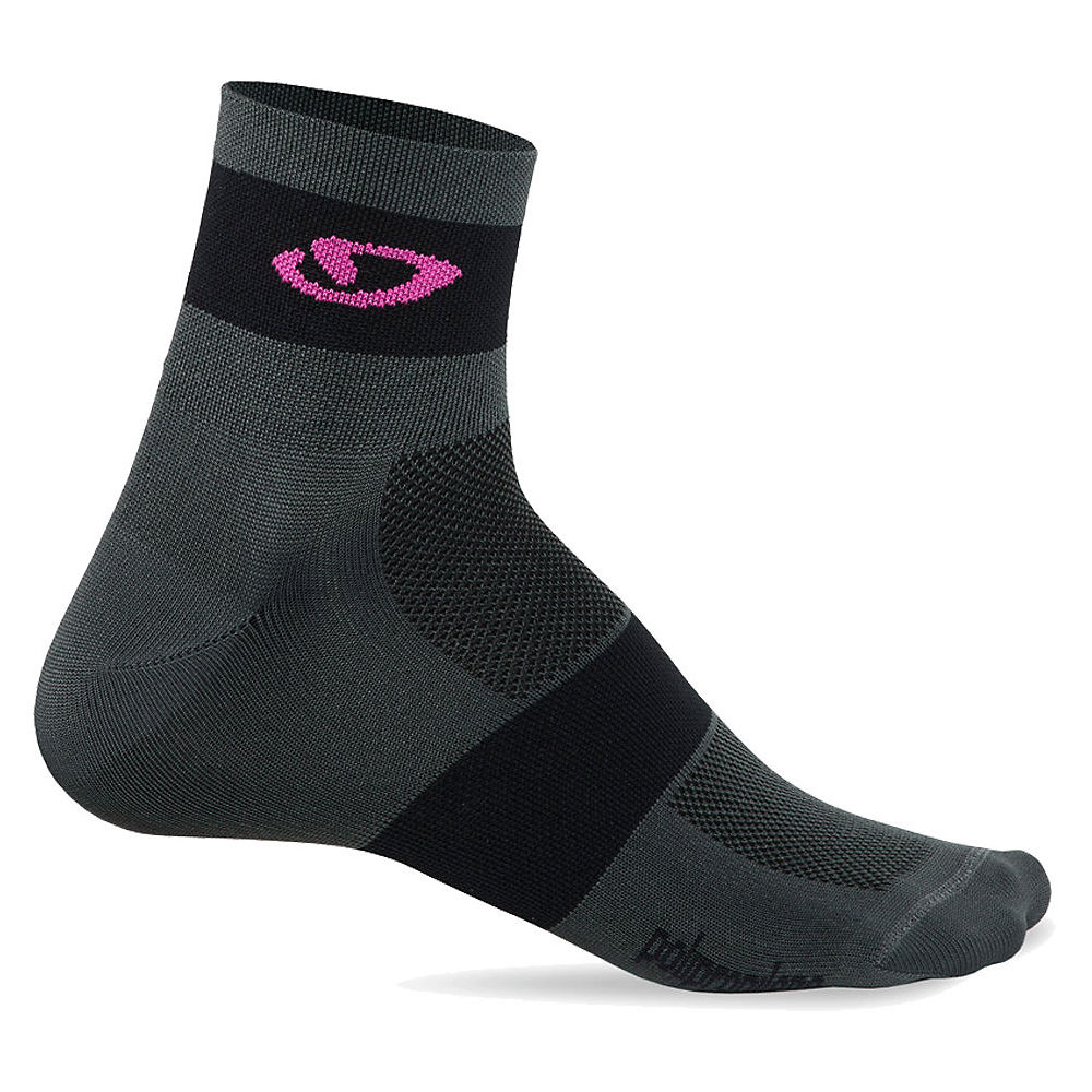 Chaussettes Giro Comp Racer - Charbon