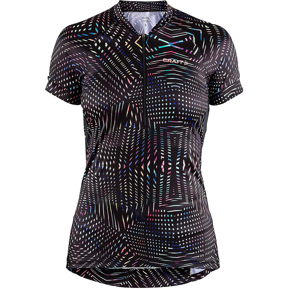 Maillot Craft Velo Art femme - Noir/Multi - XL