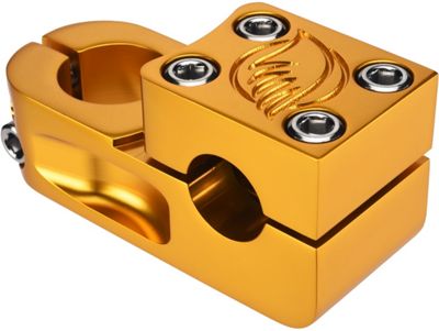 SE Bikes Narler BMX Stem - Gold - 55mm Reach - 28mm Stack}, Gold