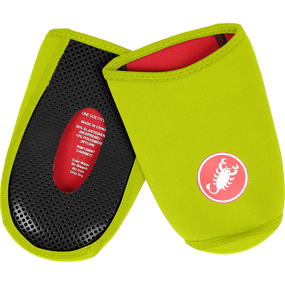 Protections pour orteils Castelli Thingy 2 - Jaune Fluo - One Size
