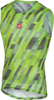 Maillot de corps Castelli Pro Mesh (sans manches) - Pro Green - XS