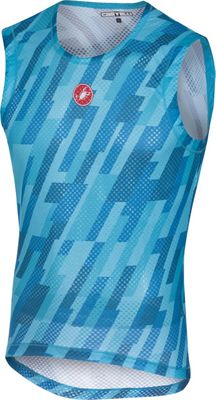 Maillot de corps Castelli Pro Mesh (sans manches) - Sky Bleu - XS
