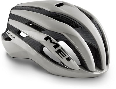 Casque route MET Trenta Carbone - Gris, Gris