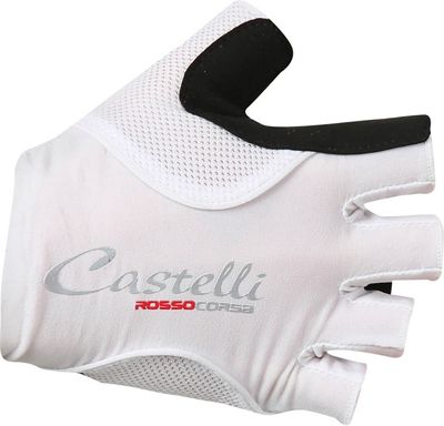 Guanti donna Rosso Corsa Pave  - bianco - nero - M, bianco - nero