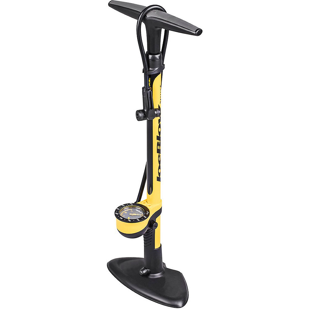 Topeak Joe Blow Sport III Track Pump - Black - Yellow, Black - Yellow