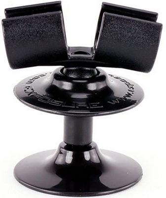 Exposure Twin Helmet Bike Light Mount - Black, Black