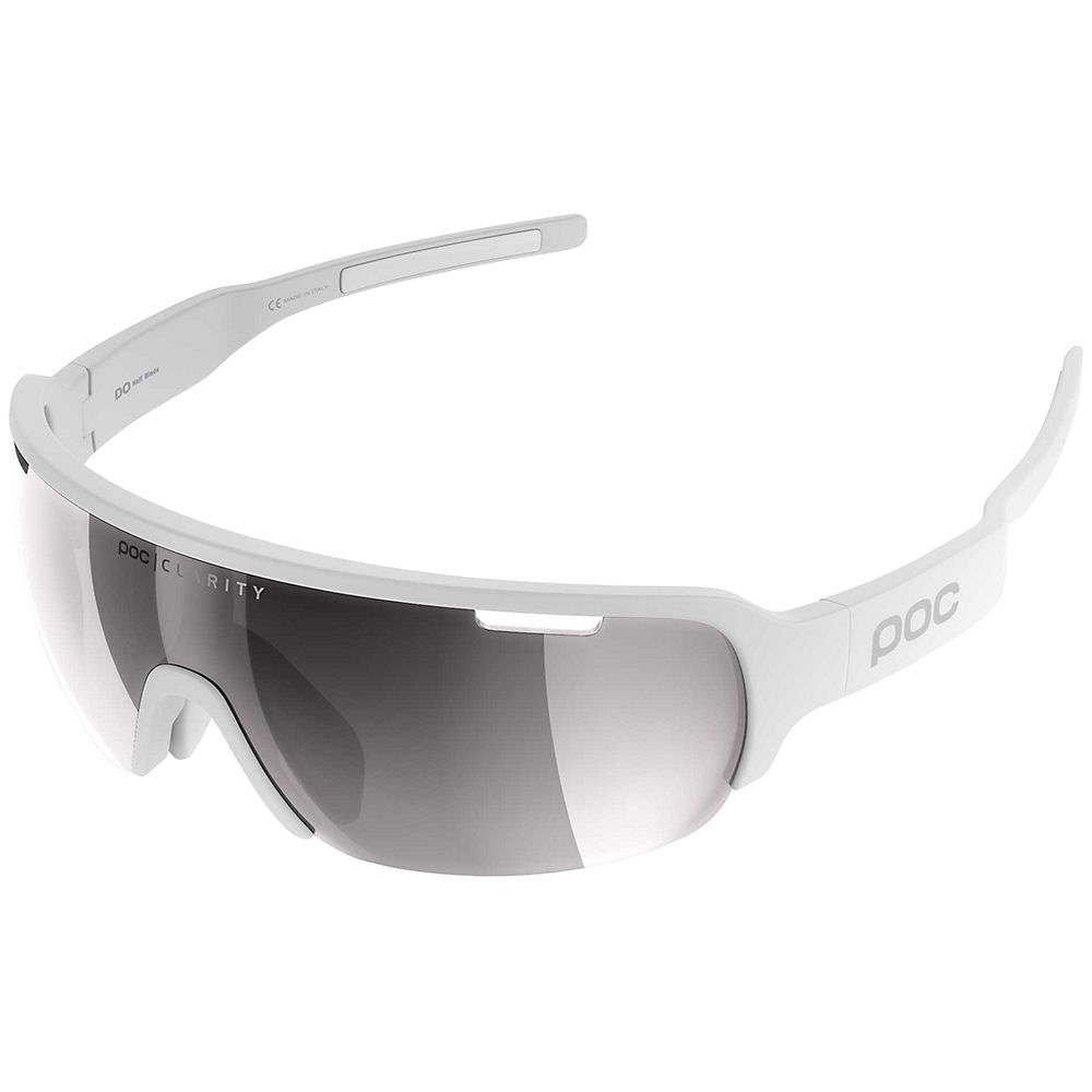 POC Do Half Blade Clarity AVIP Sunglasses - Hydrogen White- Silver Mirror, Hydrogen White- Silver Mirror