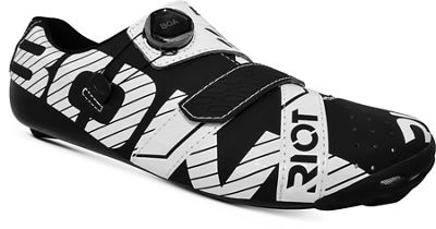 Chaussures route Bont riot+ (boa) - noir - blanc - eu 49, noir - blanc