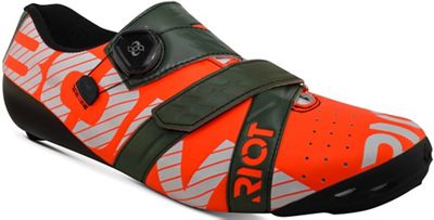 Chaussures route Bont Riot+ (BOA) - Mega Crimson/Khaki - EU 38, Mega Crimson/Khaki