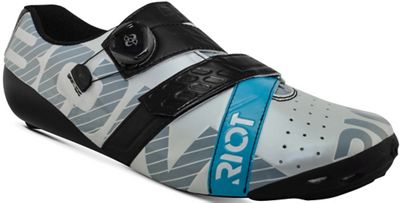 Chaussures route Bont riot+ (boa) - pearl white/noir - eu 47, pearl white/noir