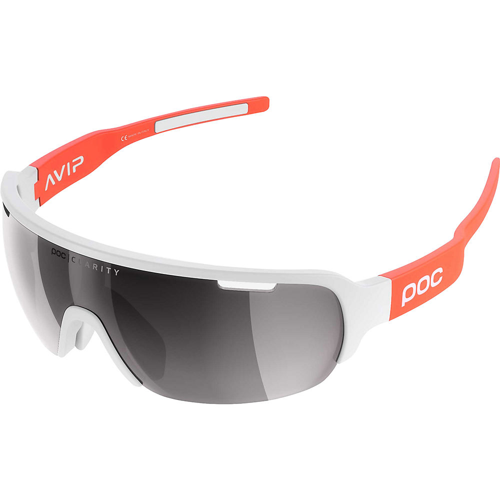 Lunettes de soleil POC DO Blade Clarity AVIP - Blanc hydrogène - Orange zinc