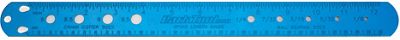 Règle Park Tool SBC1 - Bleu, Bleu