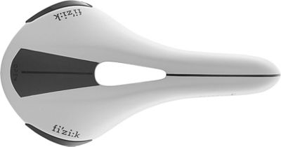 Fizik Aliante R3 Open Bike Saddle - White - Large - 152mm Wide, White