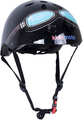 Kiddimoto Black Goggle Helmet review