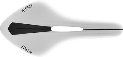 Fizik Arione R3 Open Bike Saddle - White - Regular - 132mm Wide, White