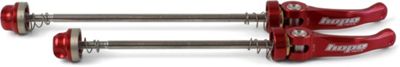 Hope Steel Rod Road Quick Release Skewer Set - Red - 100mm & 130mm, Red
