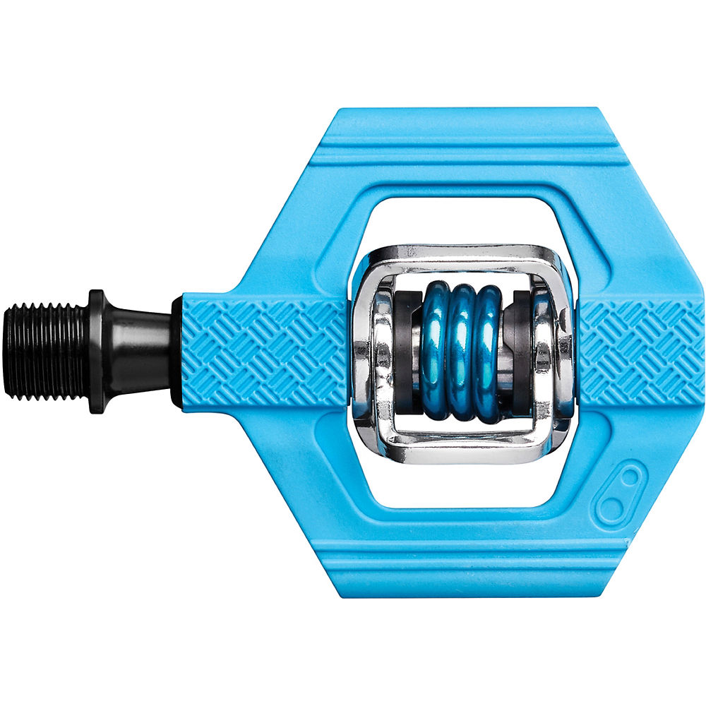 crankbrothers Candy 1 Clipless Mountain Bike Pedals - Blue, Blue