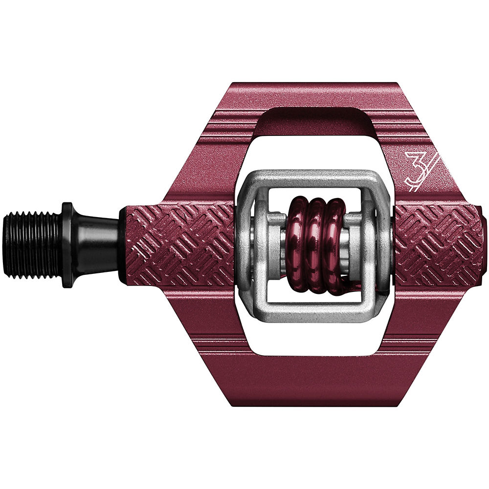 crankbrothers Candy 3 Clipless Mountain Bike Pedals - Dark Red, Dark Red