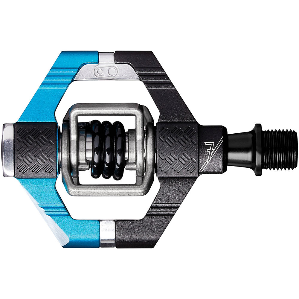 crankbrothers Candy 7 Clipless MTB Pedals - Electric Blue - Black, Electric Blue - Black
