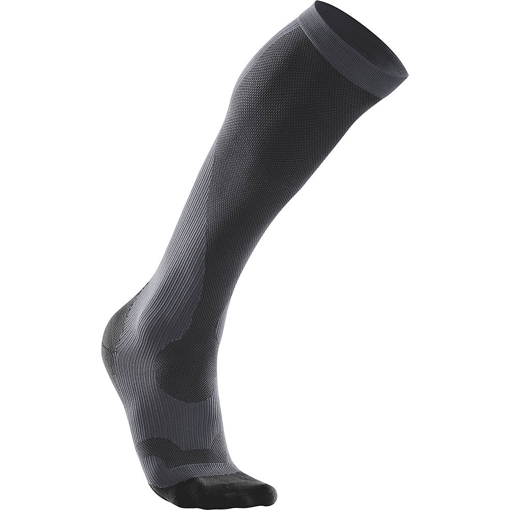 Chaussettes 2XU Performance Femme - Noir/Noir, Noir/Noir