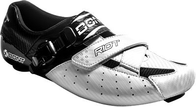 Chaussure route Bont Riot (coupe Asiatique) - Blanc - EU 36