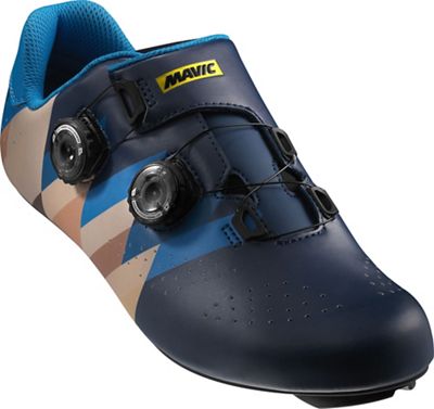 Mavic Cosmic Pro Izoard Limited Edition Shoes - Poseidon-Brilliant Blue-Slate Black - UK 7}, Poseidon-Brilliant Blue-Slate Black