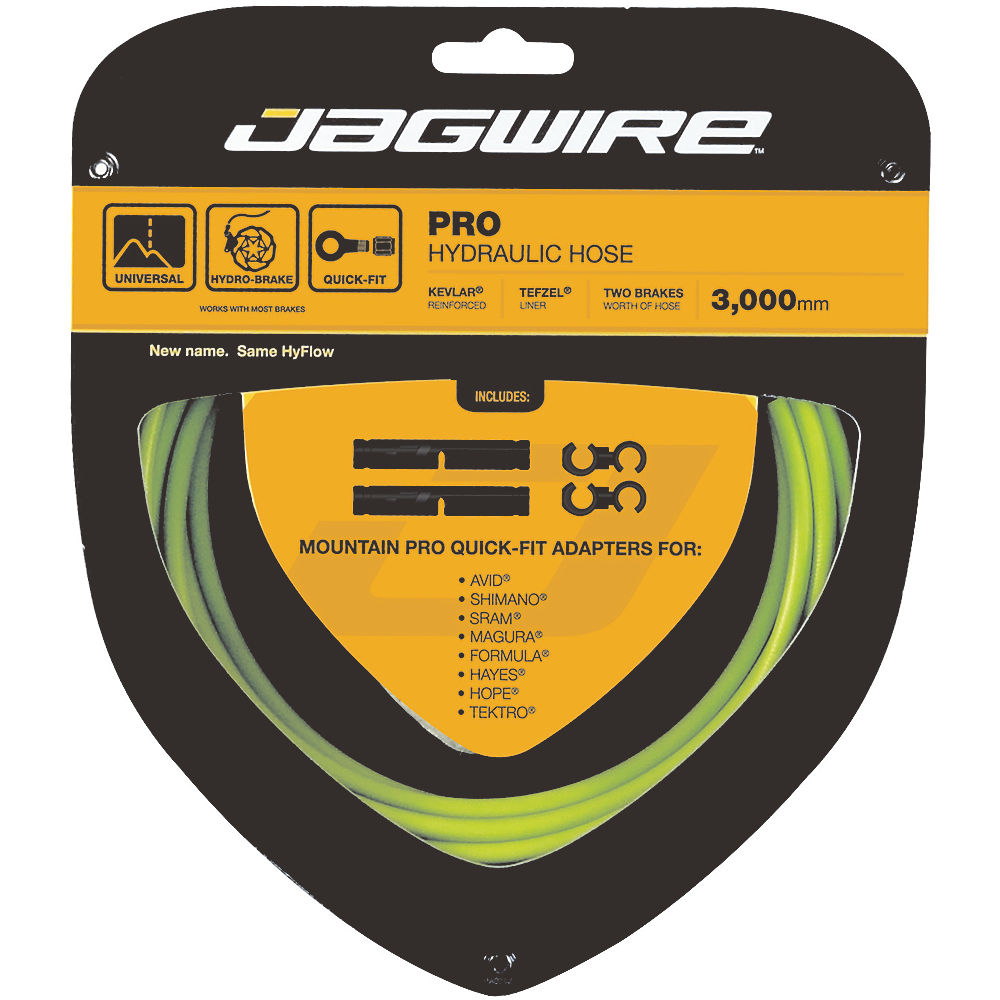 Gaine de protection hydraulique Jagwire Pro - Vert, Vert