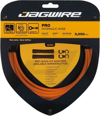 Jagwire Pro Hydraulic Disc Brake Hose - Orange, Orange