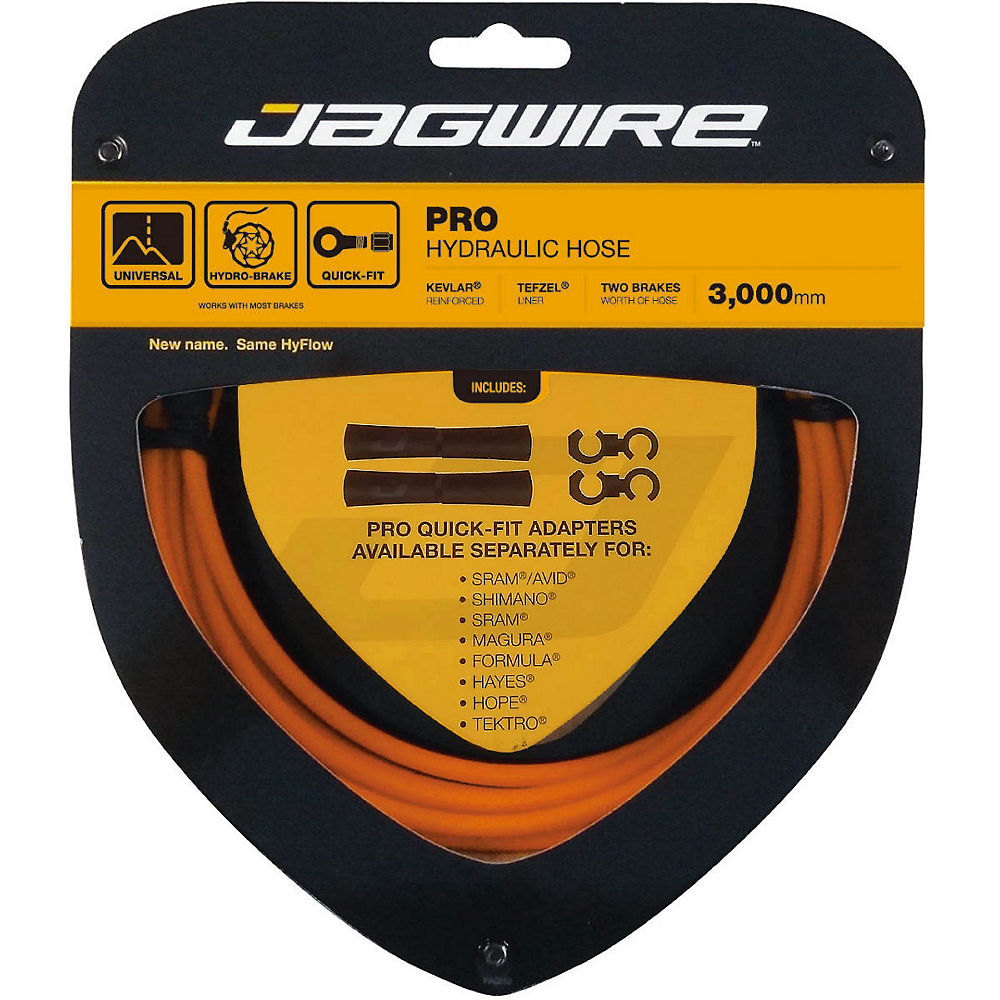 Gaine de protection hydraulique Jagwire Pro - Orange, Orange