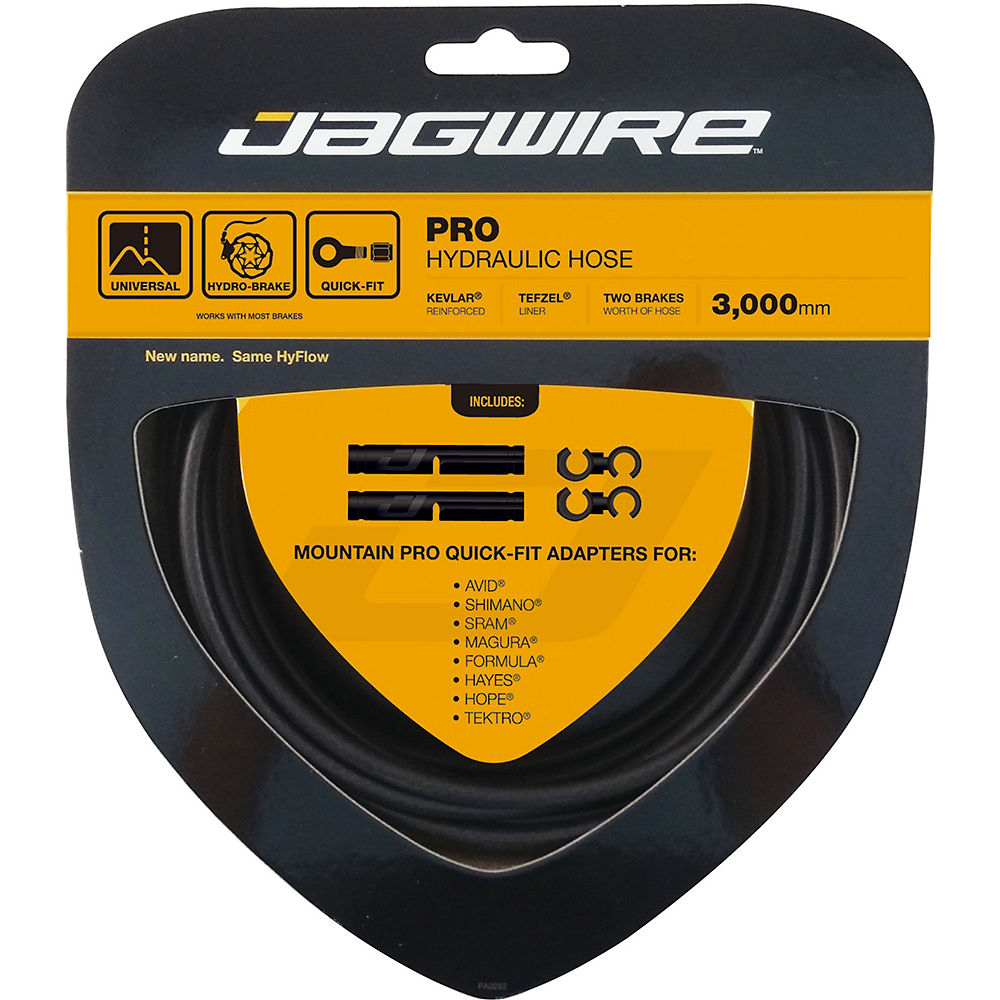Gaine de protection hydraulique Jagwire Pro - Stealth Noir, Stealth Noir