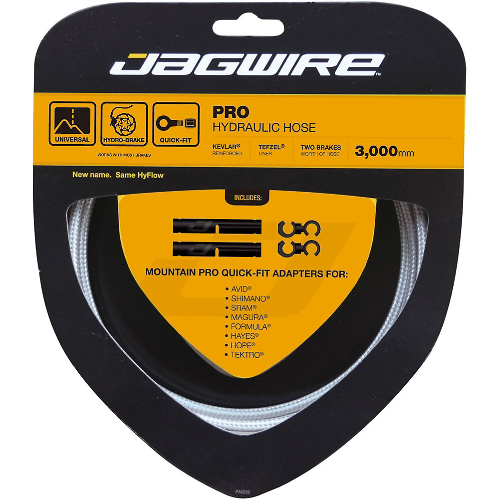 Gaine de protection hydraulique Jagwire Pro - Sterling Argent