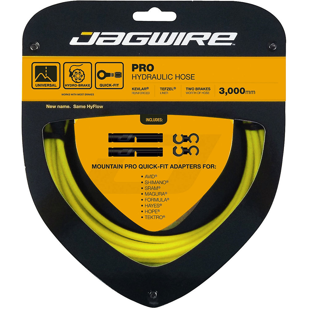 Gaine de protection hydraulique Jagwire Pro - Jaune, Jaune
