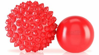 RockTape RockBalls - Rouge, Rouge
