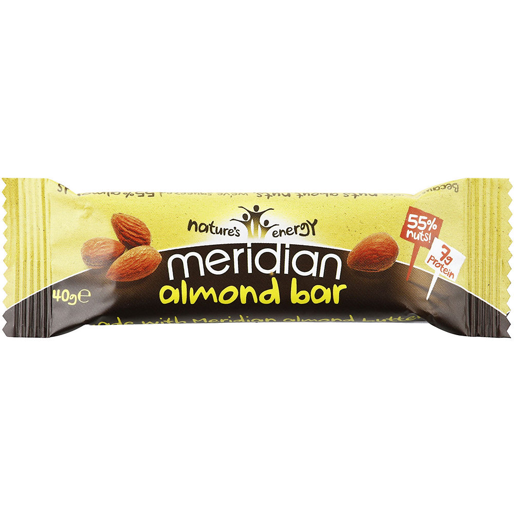 Barre amandes Meridian (18 x 40g)