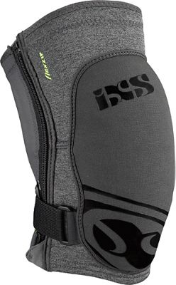 IXS Flow Zip Knee Guard - Grey - M}, Grey