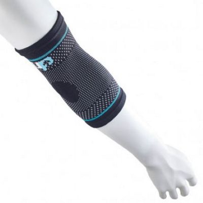 Support d'épaule élastique Ultimate Performance Compression - Noir/Bleu - Small, Noir/Bleu