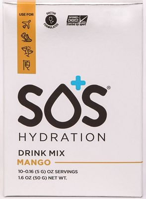Boisson d'hydratation SOS Rehydrate SOS Mango Electrolyte (20x4.6g) - 20 x 4.6g