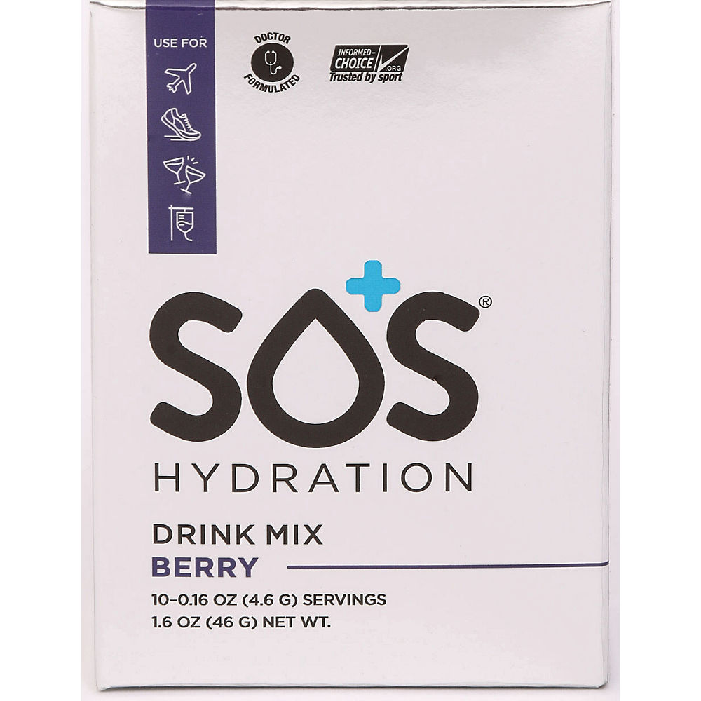 Boisson d'hydratation SOS Rehydrate SOS Berry Electrolyte (20x4.6g) - 20 x 4.6g