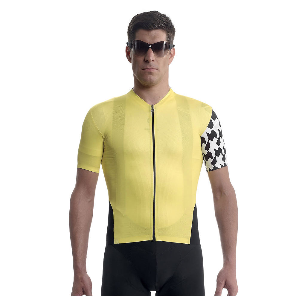 Maillot VTT Assos SS.équipe_evo8 - Volt Jaune - XS