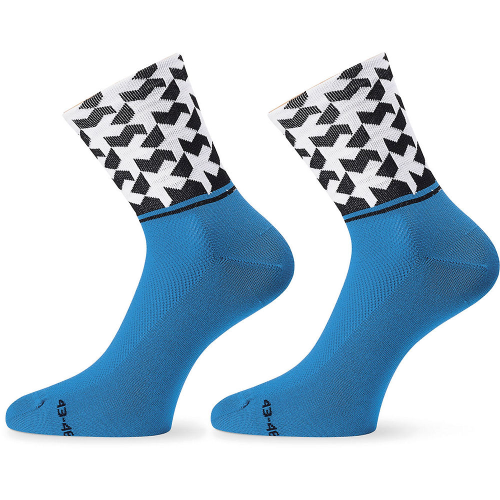 Chaussettes Assos Monogram - calypsoBlue