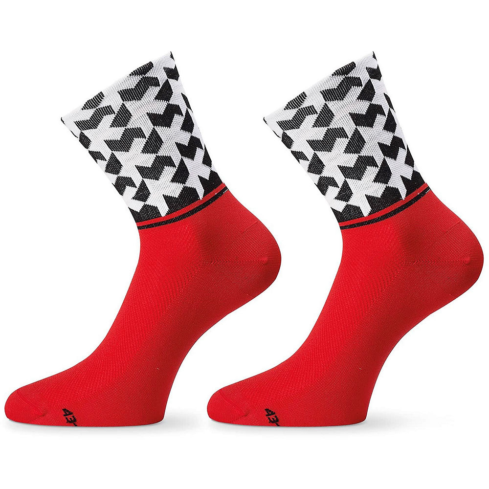 Chaussettes Assos Monogram - nationalRed