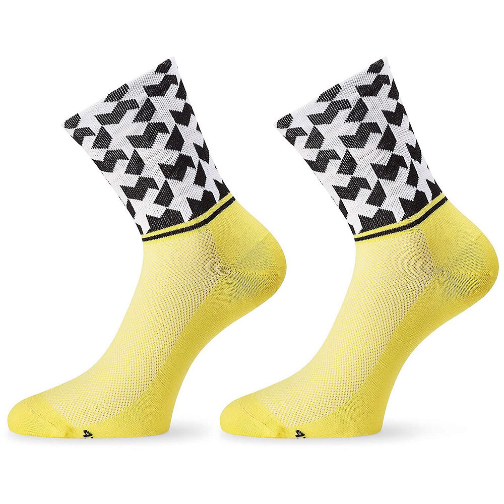 Chaussettes Assos Monogram - voltYellow