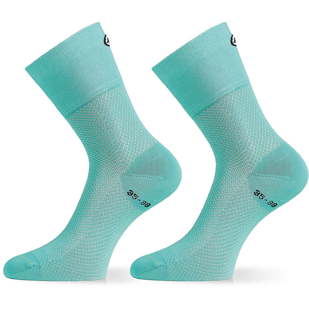 Chaussettes Assos Mille GT - Aqua Green