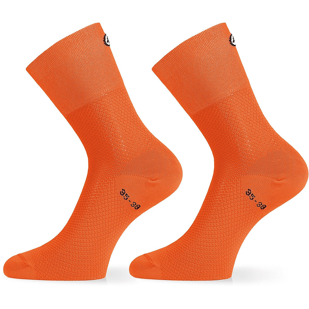 Chaussettes Assos Mille GT - Lolly Rouge