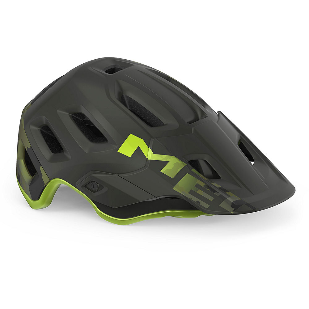 Image of MET Roam MTB Helmet (MIPS) 2018 - Camo Lime Green, Camo Lime Green