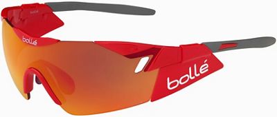 Occhiali da sole Bolle 6th Sense (lenti TNS Fire) - Shiny Red-Grey, Shiny Red-Grey