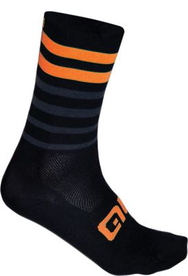 Chaussettes Alé Speed Fondo - Noir-Orange